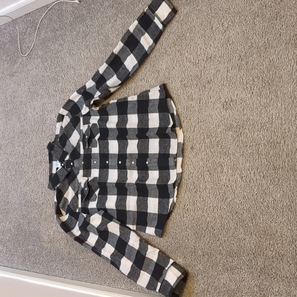 Plaid Flannel Shirt